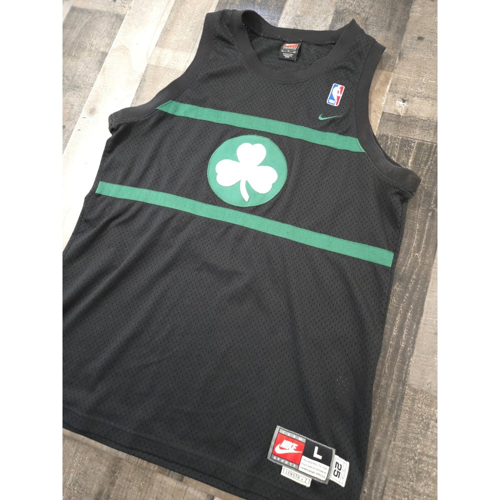 Vintage Nike Rewind 1925 Retro Boston Celtics Paul Pierce #34 Swingman Jersey L
